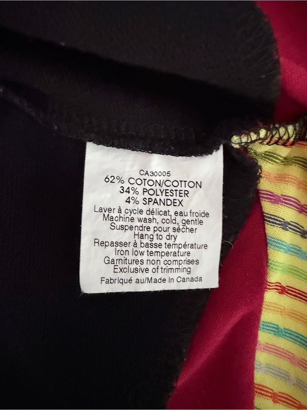 Myco Anna Patchwork Mini Skirt – Unique Quebec Designer Piece (Size L) - Picture 4 of 8
